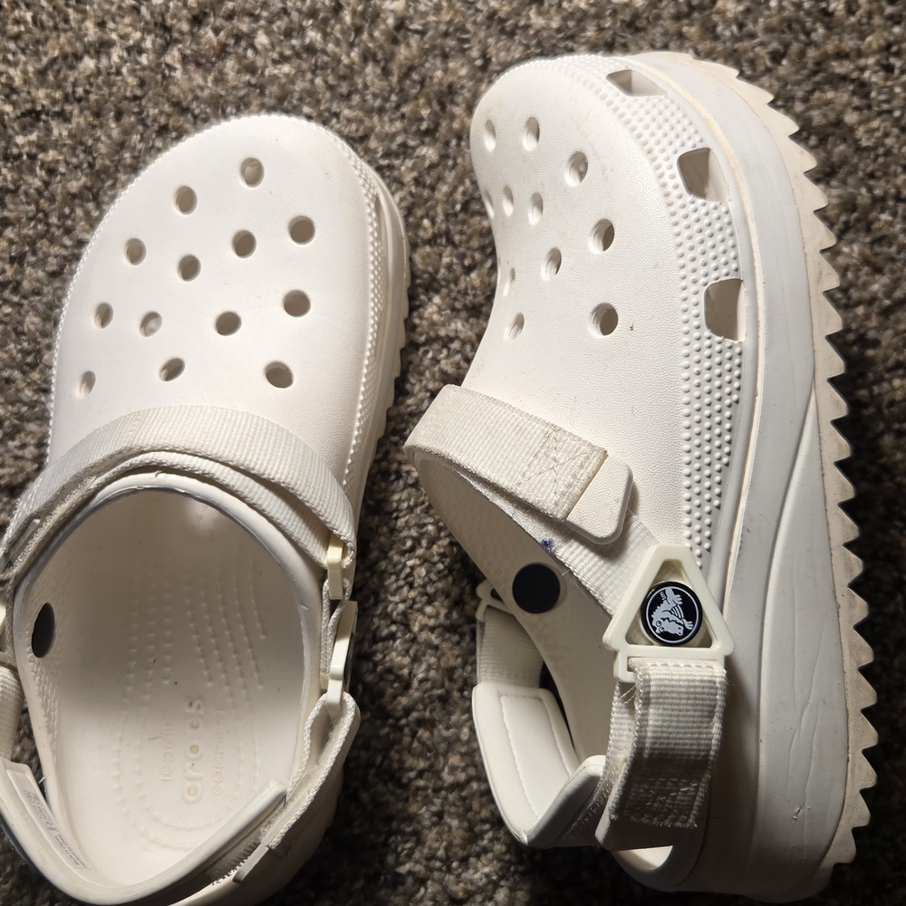 CROCS Kids Cream Water Shoes